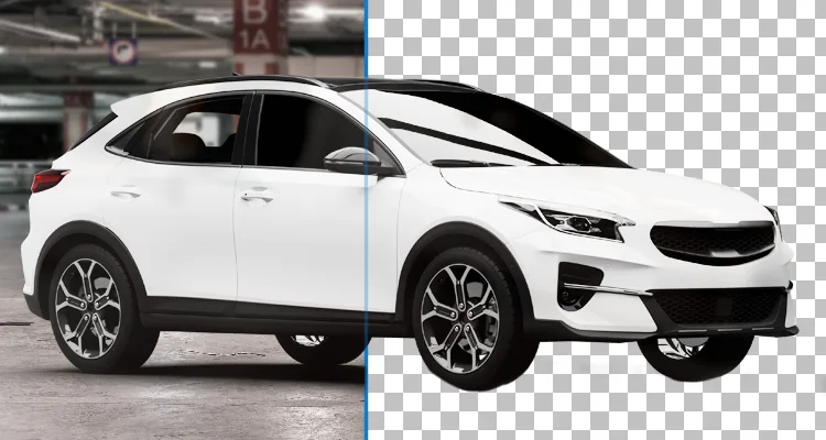 Photo Background Removal Services for Automotive Business